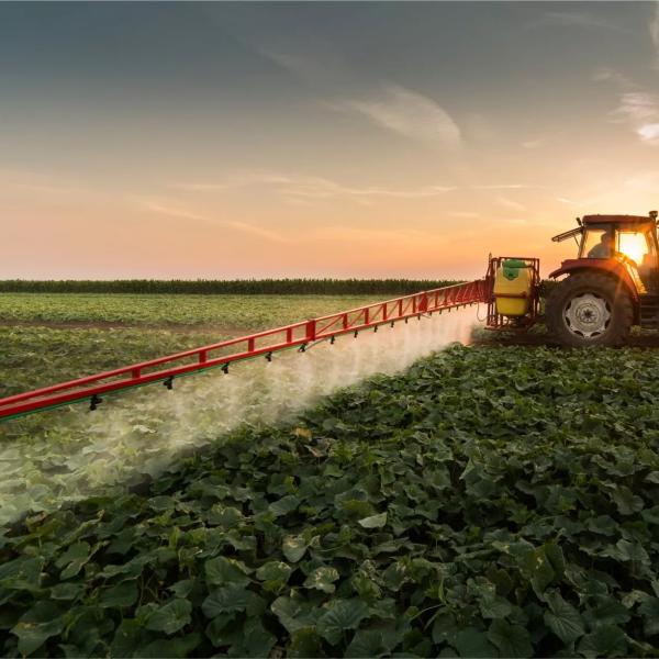 Sprayer in Field